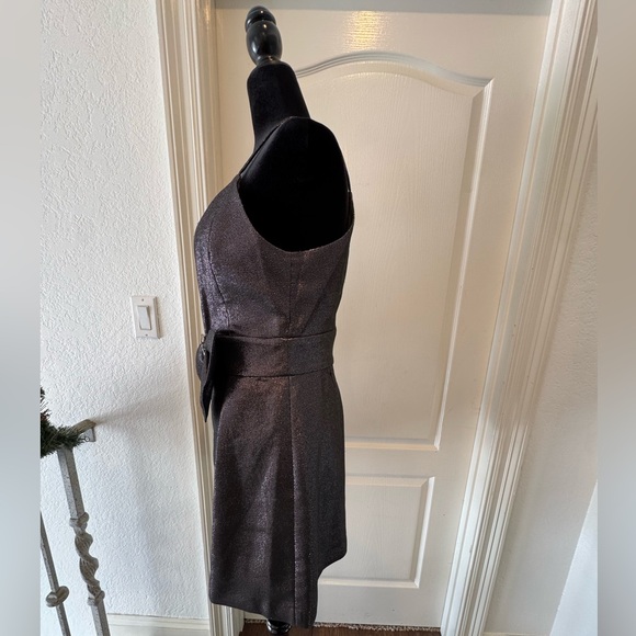 NWT RAMY BROOK Sz 6 Ana Metallic Mini Dress ($495) - Picture 9 of 14